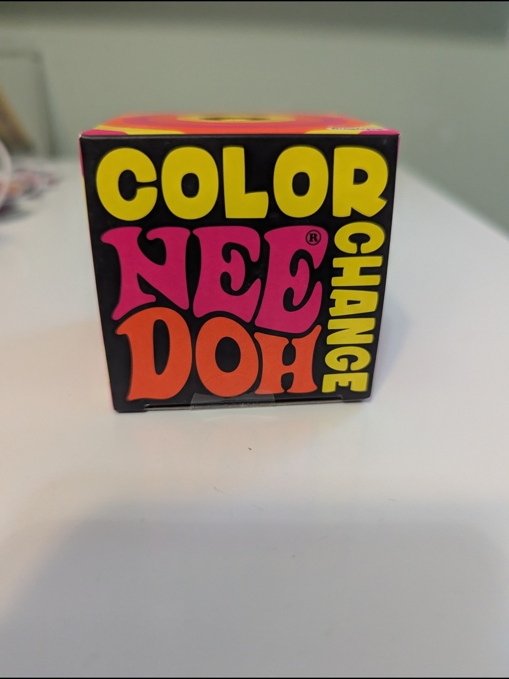 Color NEE DOH Color Change Kids Toy - Pink, Orange, Yellow